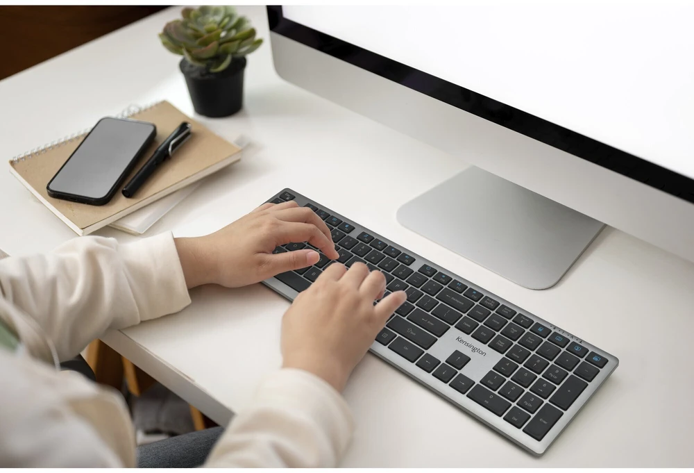 Klaviatūra Kensington KB535 EQ, belaidė, įkraunama, keliems įrenginiams