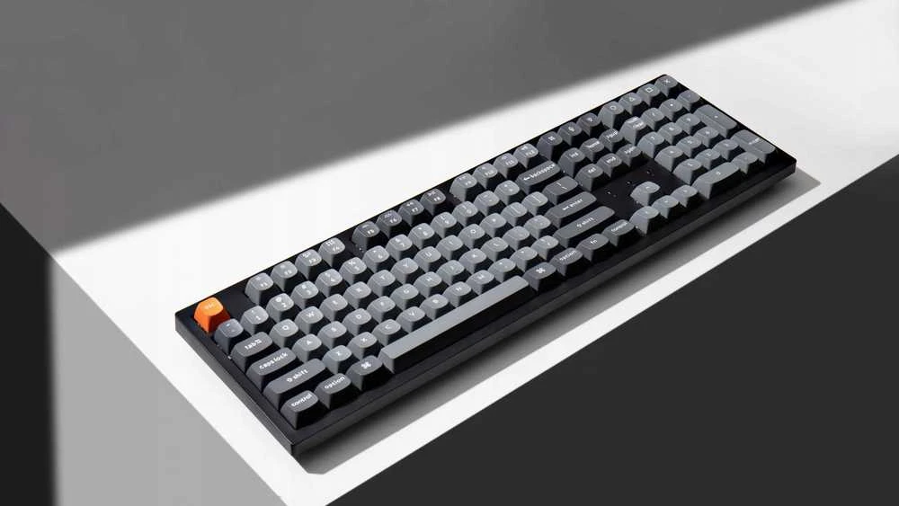 Keychron K10 Max Wireless – US išdėstymas – Hot-Swappable Super Brown Switches (K10M-H3) Mechaninė Belaidė Žaidimų Klaviatūra