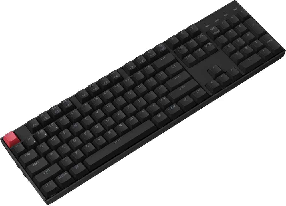 Klaviatūra žaidimams Keychron K10 V2 Keychron Super Banana belaidė mechaninė su pašvietimu juoda