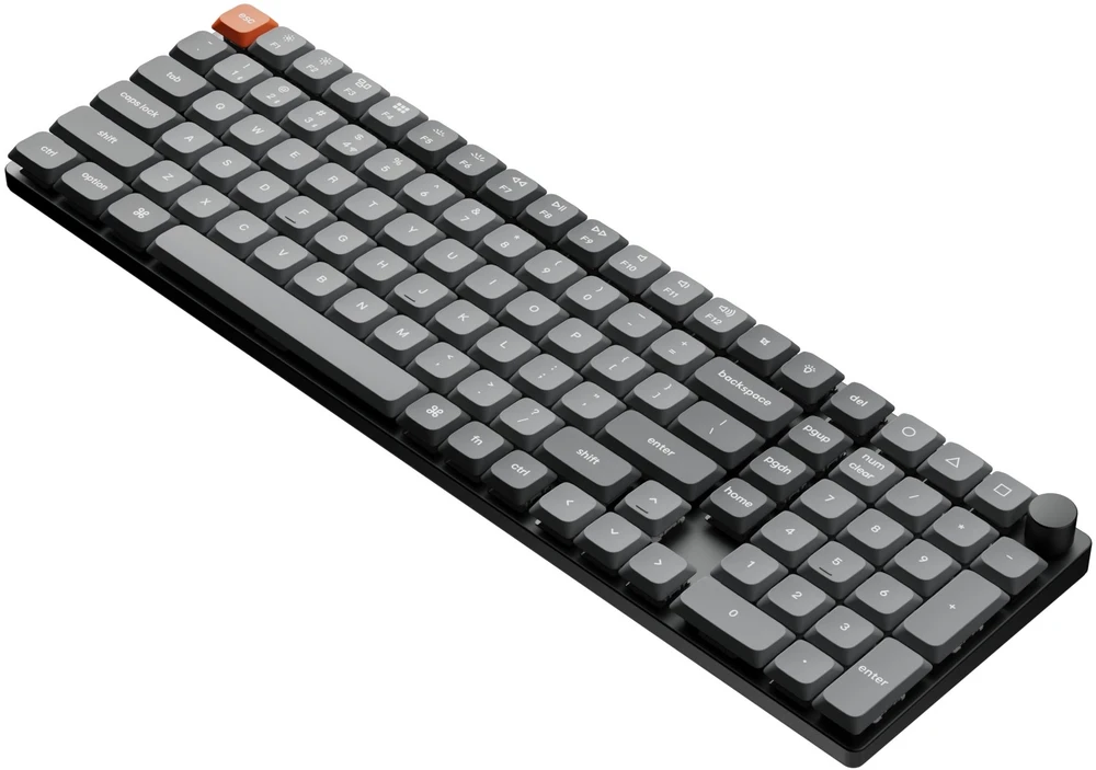 Klaviatūra Keychron K17M-A3 96% Low Profile Gateron Hot-Swap
