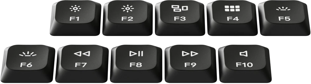Klaviatūra žaidimams Keychron K3U-H3 75% Milk POM Brown Switch 8K