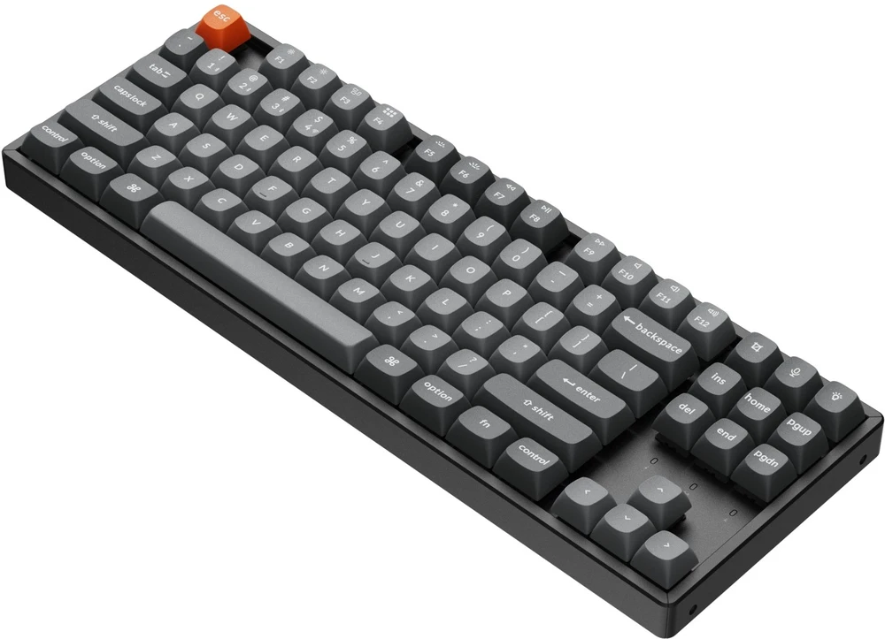 Keychron K8 Max QMK/VIA Wireless RGB – US išdėstymas – Hot-Swappable Super Raudona (K8M-H1) Belaidė Žaidimų Klaviatūra