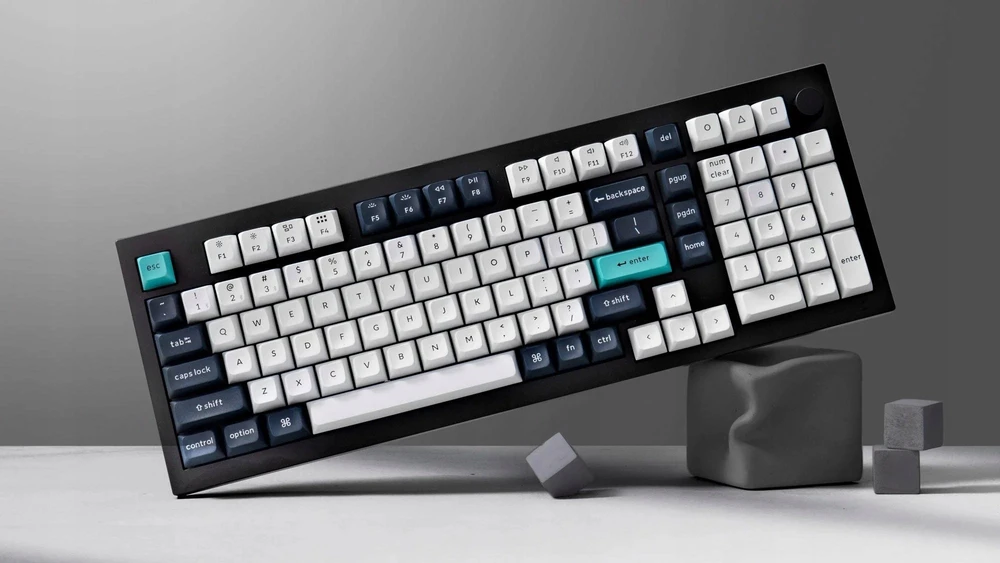 Klaviatūra žaidimams Keychron Q5M-M1 96% Raudona Switch RGB Hot-Swap