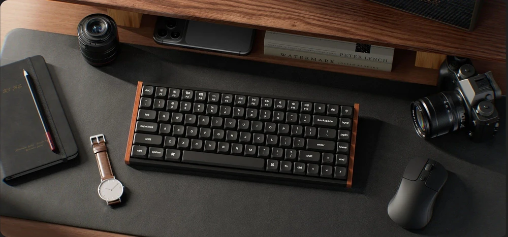 Klaviatūra žaidimams Keychron K3U-H1 75% Milk POM Raudona Switch 8K
