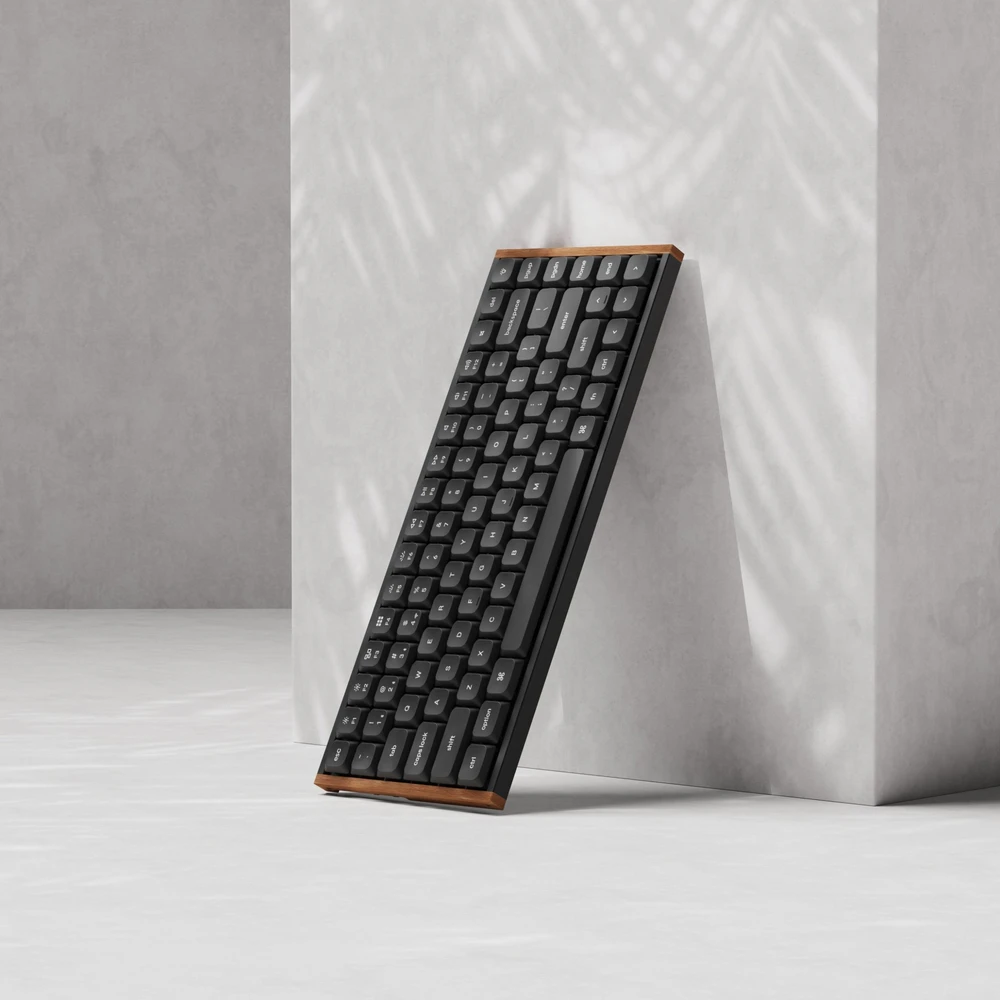Klaviatūra žaidimams Keychron K3U-H1 75% Milk POM Raudona Switch 8K