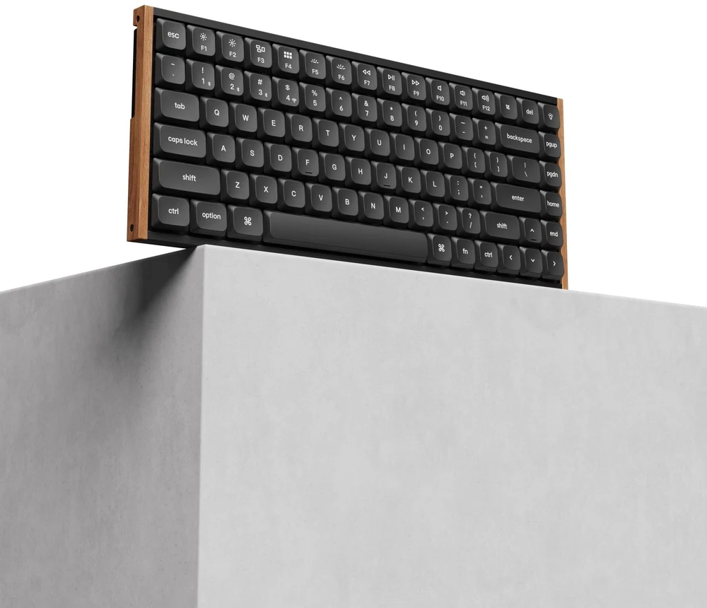 Klaviatūra žaidimams Keychron K3U-H1 75% Milk POM Raudona Switch 8K