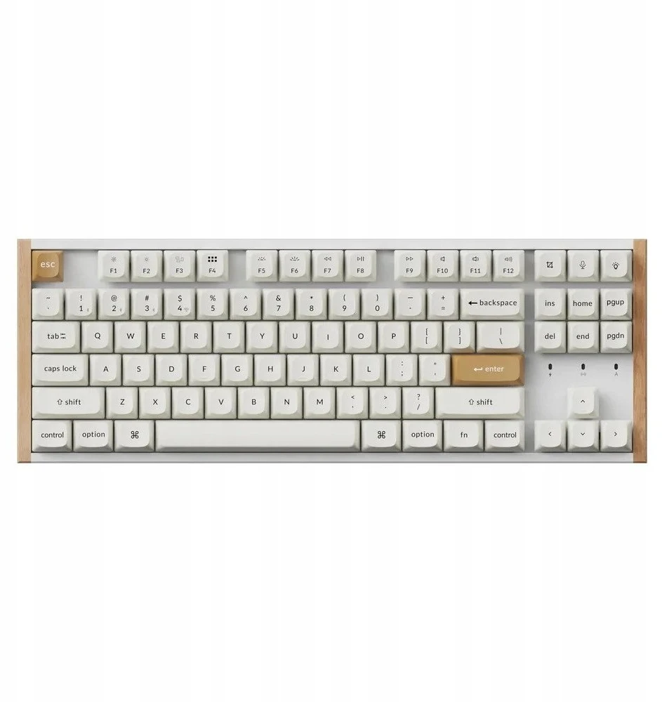 Keychron K8 HE SE Wireless Belaidė Žaidimų Klaviatūra | Baltas, Gateron Magnetic Nebula