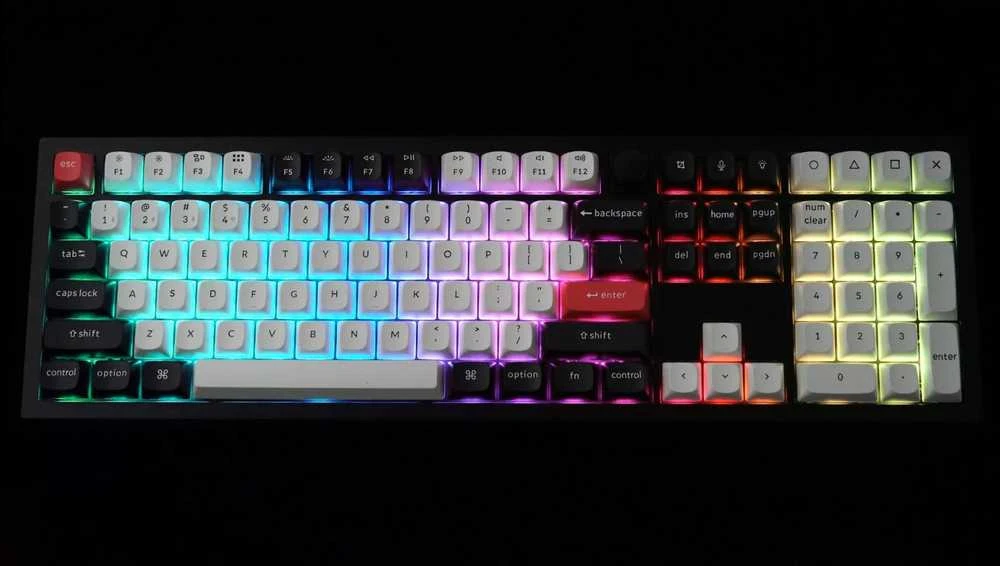 Belaidė magnetinė klaviatūra Keychron Q6H-P1, Nebula jungikliai, US INTL ANSI išdėst., Juoda
