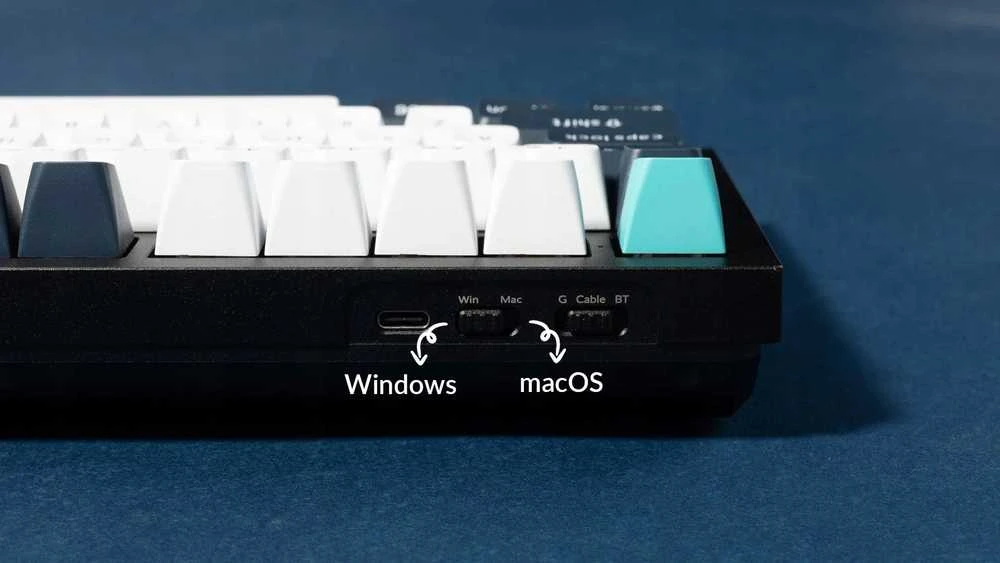 Keychron Q6 Max Wireless (Q6M-M1) – US išdėstymas – Hot-Swappable Jupiter Raudona Switches – Carbon Juodas (Juoda) Mechaninė Belaidė Žaidimų Klaviatūra