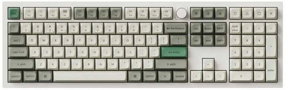 Keychron Q6 Max 100% belaidė mechaninė klaviatūra (Q6M-P4)