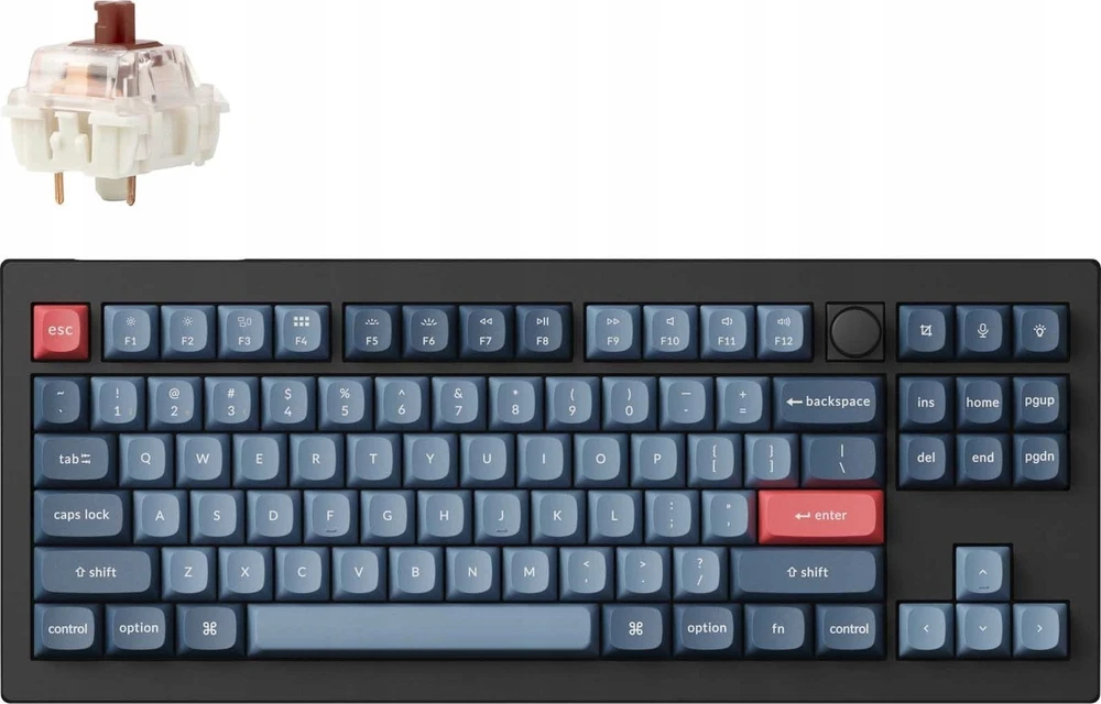 Keychron V3 Max 80% belaidė mechaninė klaviatūra (V3M-D3)