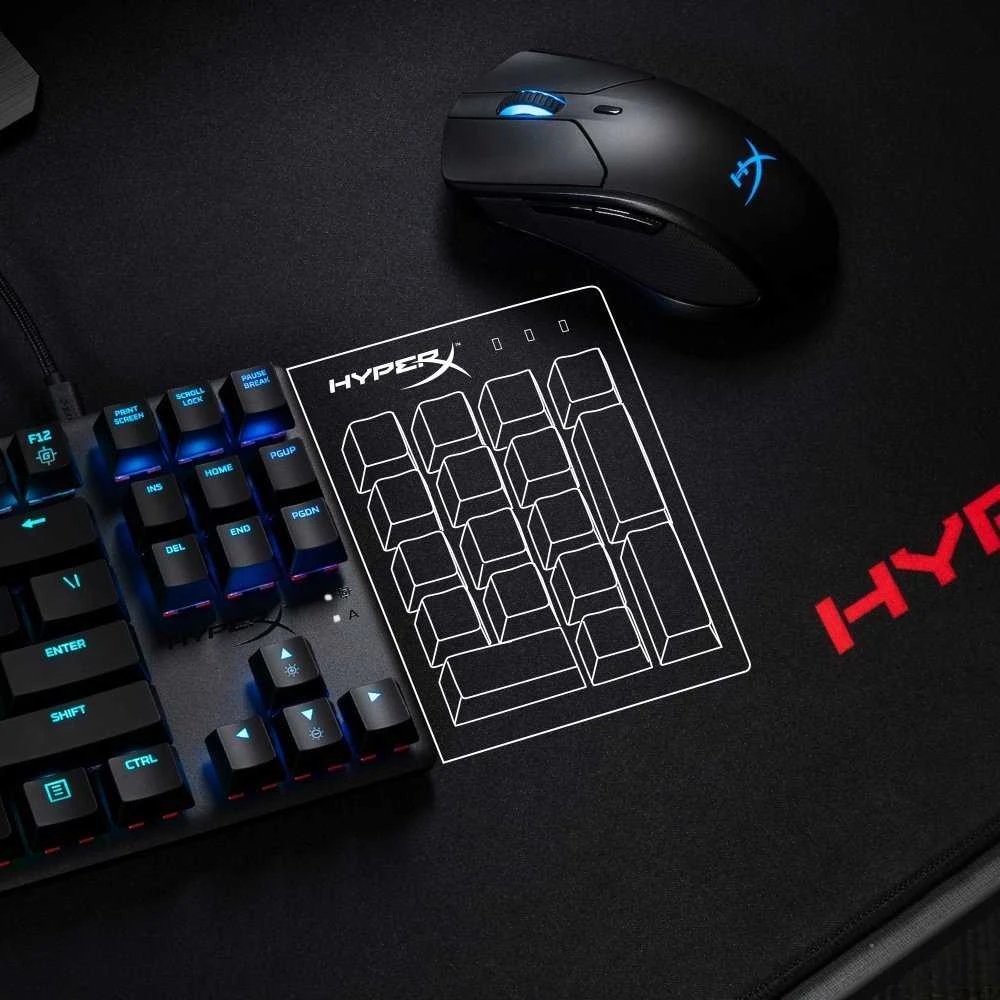HyperX Alloy Origins Core Tenkeyless Mechaninė žaidimų klaviatūra, US išdėstymas, HyperX Blue Switch