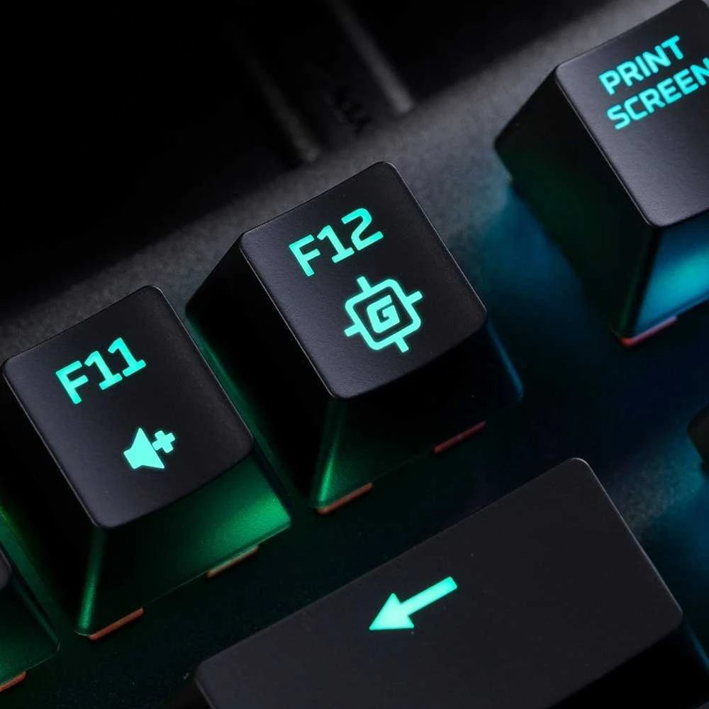 HyperX Alloy Origins Core Tenkeyless Mechaninė žaidimų klaviatūra, US išdėstymas, HyperX Blue Switch