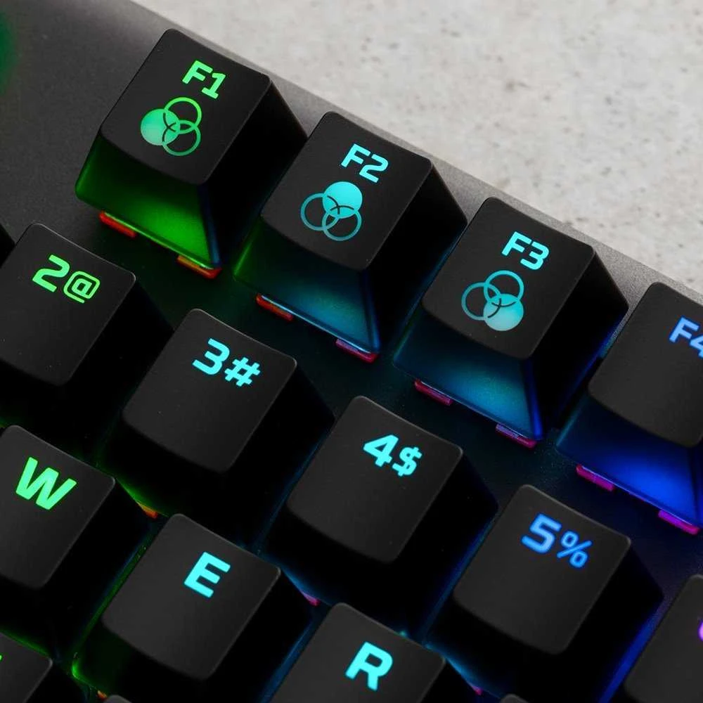 HyperX Alloy Origins Core Tenkeyless Mechaninė žaidimų klaviatūra, US išdėstymas, HyperX Blue Switch