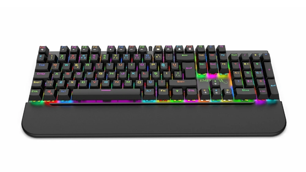 Klaviatūra HK Gaming Inca IKG-443 Gaming USB Juodas