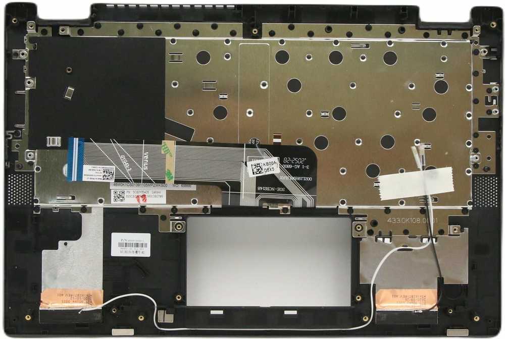 Klaviatūra Lenovo 5CB0Y85503 dalys zamienne do laptopów Cover + klaviatūra