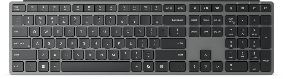Lenovo 700 Modern Multi-Device Belaidė klaviatūra-US English | Klaviatūra | Wireless | Bluetooth | US English | Luna Pilkas