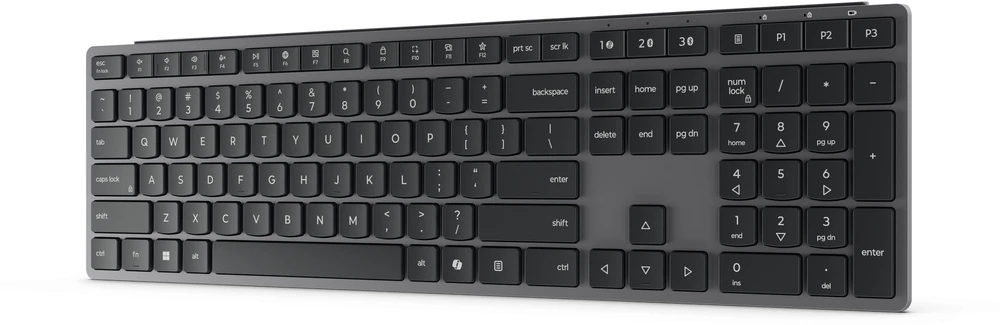 Lenovo 700 Modern Multi-Device Belaidė klaviatūra-US English | Klaviatūra | Wireless | Bluetooth | US English | Luna Pilkas