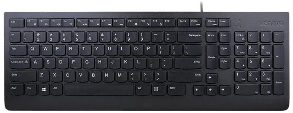 Lenovo Klaviatūra | Essential | Klaviatūra | su laidu | Estonian | Juodas