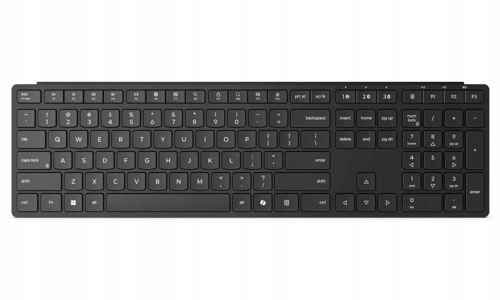 Klaviatūra Lenovo LENOVO klaviatūra bezdrátowa Multi-Mode Pro Klaviatūra 6000 - CZ/SK