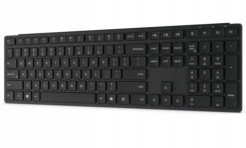 Klaviatūra Lenovo LENOVO klaviatūra bezdrátowa Multi-Mode Pro Klaviatūra 6000 - CZ/SK