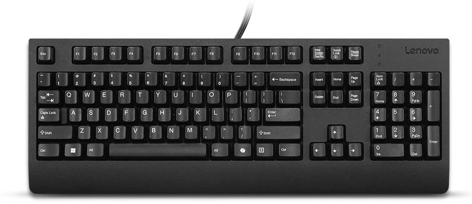 LENOVO LENOVO PREFERRED PRO II Klaviatūra su USB jungtimi-Juodas ESTONIAN