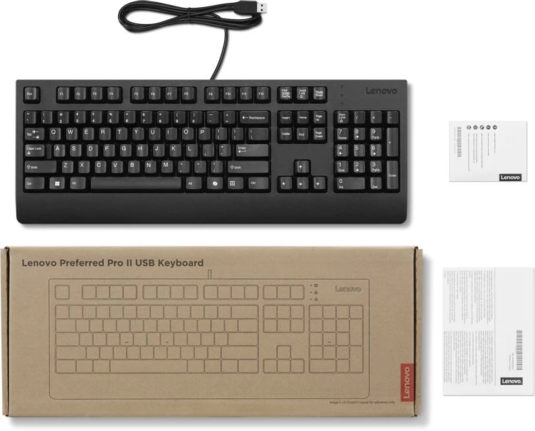 LENOVO PREFERRED II PRO Klaviatūra su USB jungtimi FIN/SWE (COPILOT)