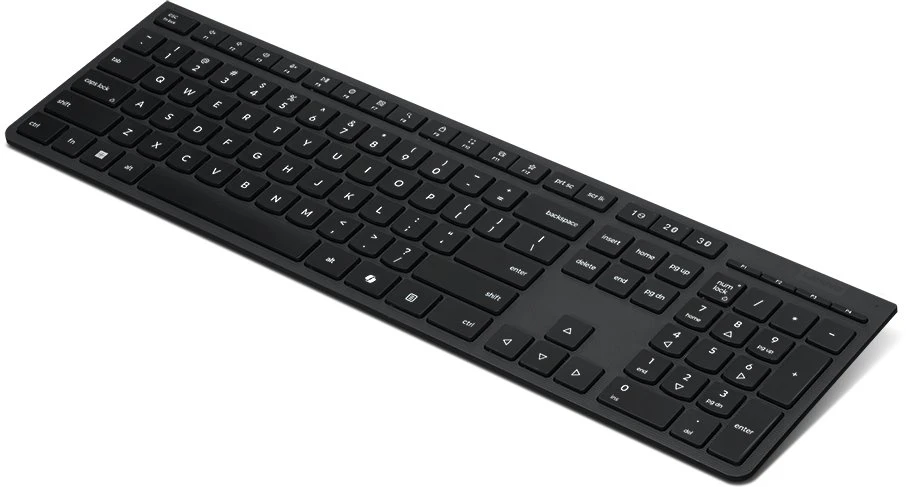 Lenovo Professional Wireless Rechargeable Klaviatūra | Klaviatūra | Wireless | Bluetooth | Nordic | Pilkas