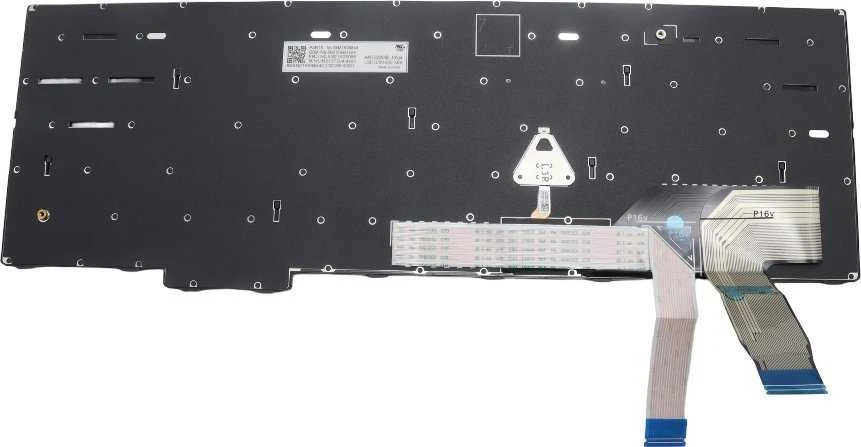 Klaviatūra Lenovo Su pašvietimu do laptopów, układ Latin i UK (QWERTY) (5N21K05102)