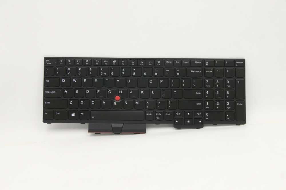 Klaviatūra Lenovo US English Euro backlit