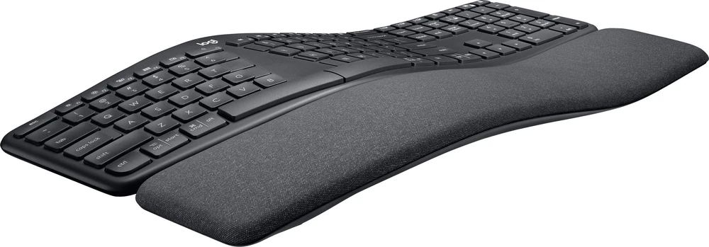Logitech ERGO K860 belaidė klaviatūra, grafito spalvos, vokiečių kalba (Qwertz)
