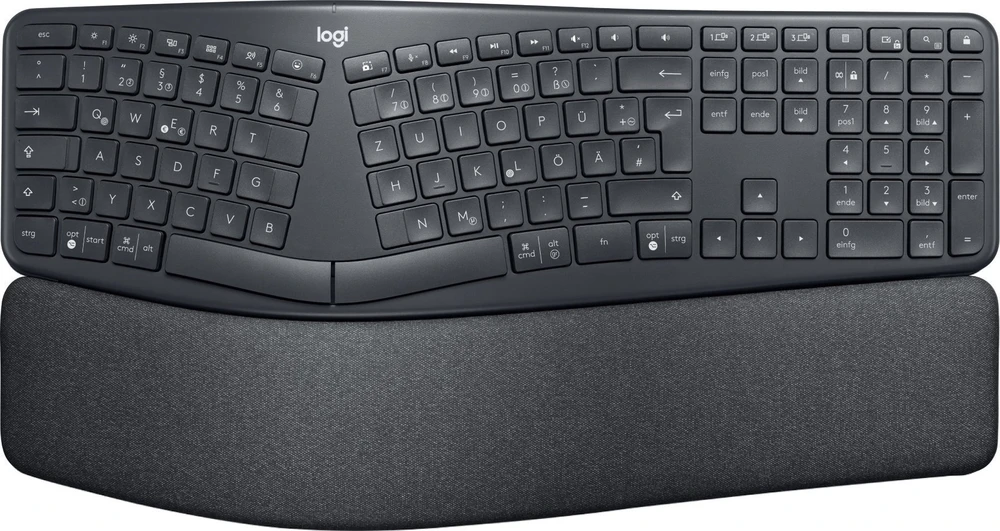 Logitech Klaviatūra ERGO K860 - 2.4 GHz