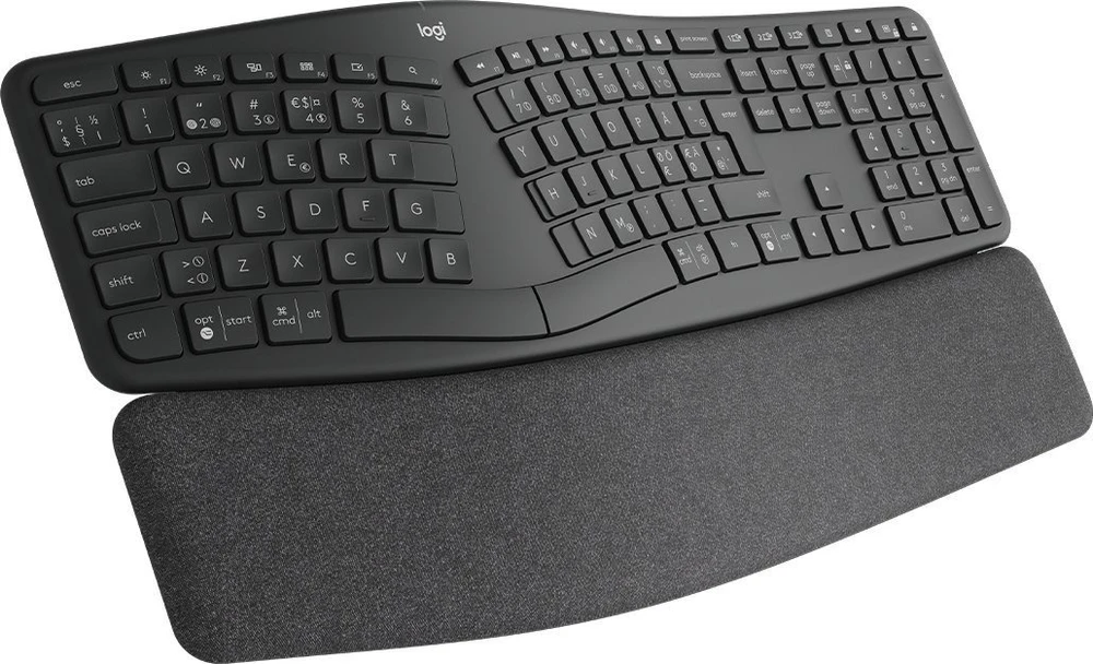 Logitech ERGO K860 belaidė klaviatūra, grafito spalvos, JK anglų kalba (Qwerty)