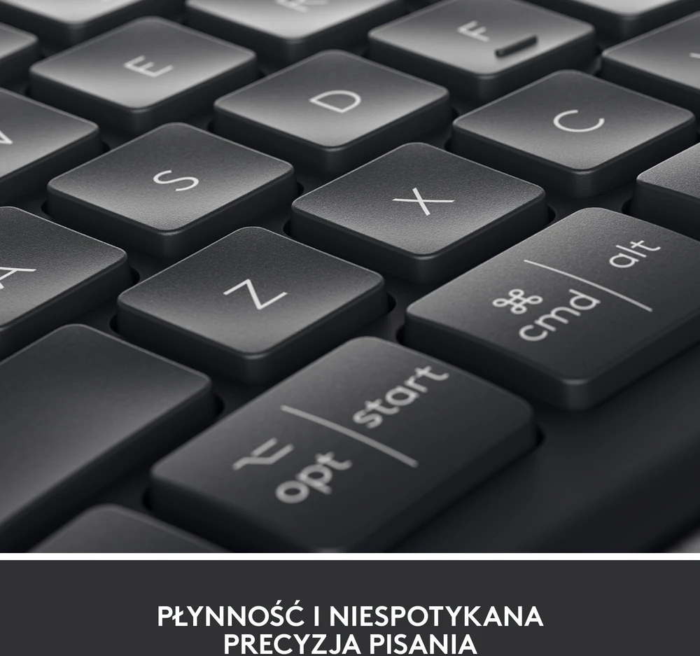 Logitech ERGO K860 SPLIT belaidė klaviatūra verslui, grafito spalvos, JAV tarptautinis išdėstymas (Qwerty)