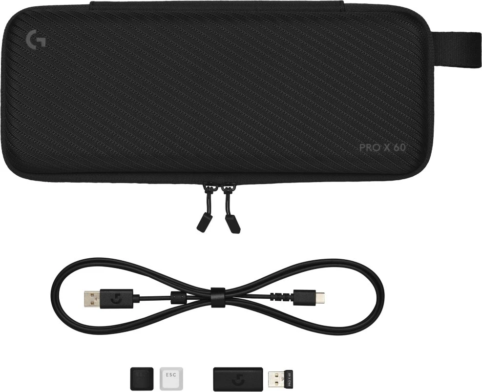 Klaviatūra Logitech PRO X 60 LIGHTSPEED belaidė G KB - TACTILE-Juodas-CH-EMEA28I-935