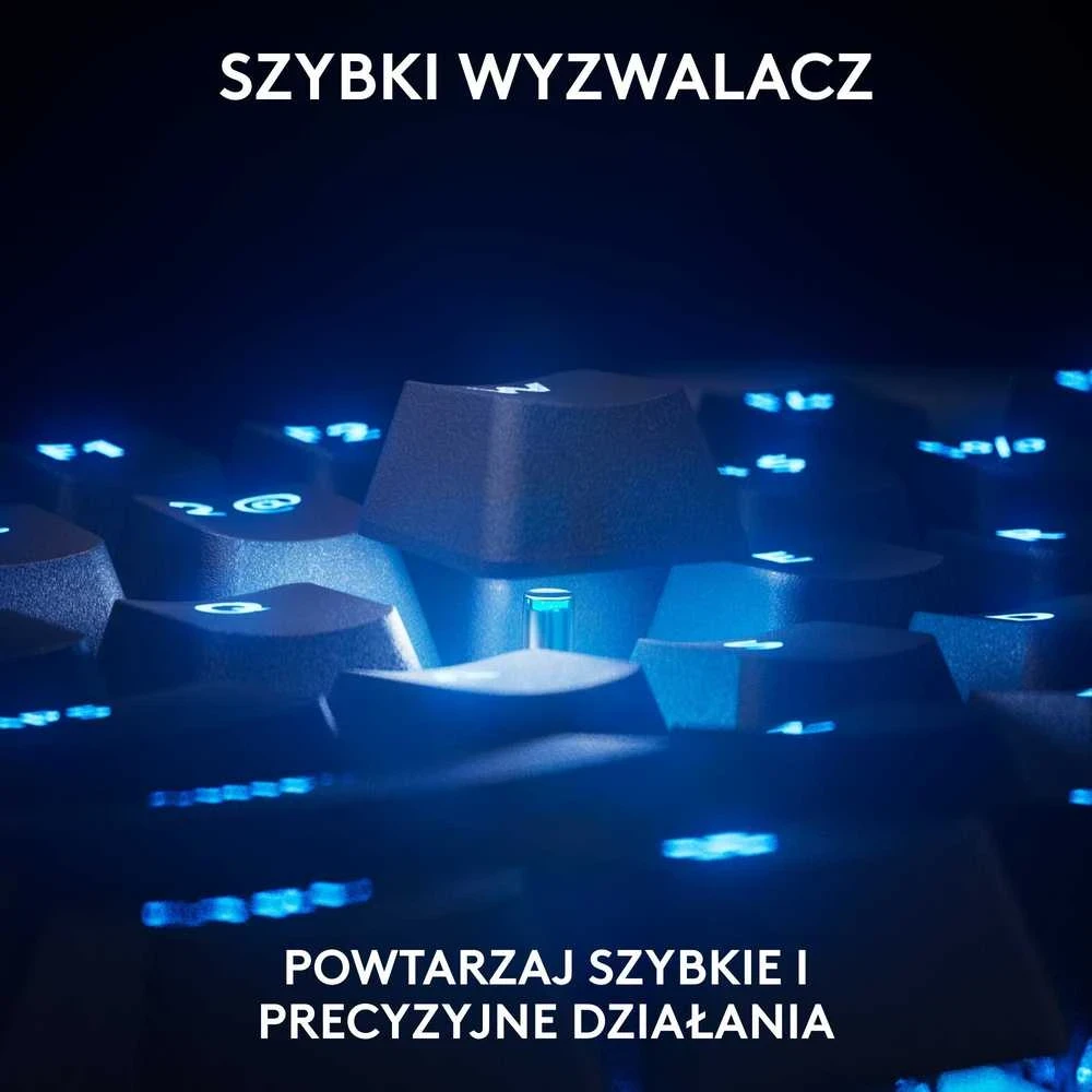 Klaviatūra žaidimams Logitech G Pro X TKL Rapid Juodas su laidu magnetyczno-analogowe su pašvietimu juoda