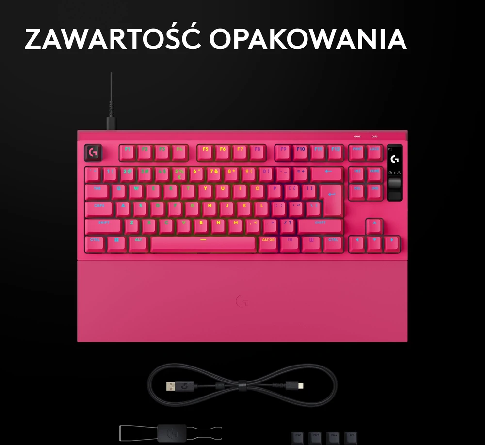 Klaviatūra Logitech G Pro X2 Rapid Magnetic Rapid Switches (920-014110)