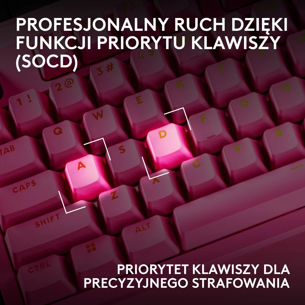 Klaviatūra Logitech G Pro X2 Rapid Magnetic Rapid Switches (920-014110)
