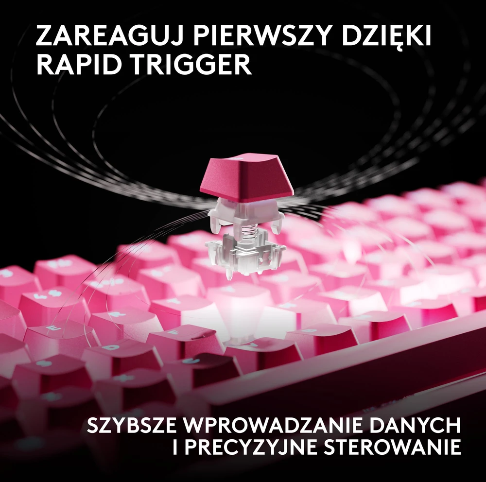 Klaviatūra Logitech G Pro X2 Rapid Magnetic Rapid Switches (920-014110)