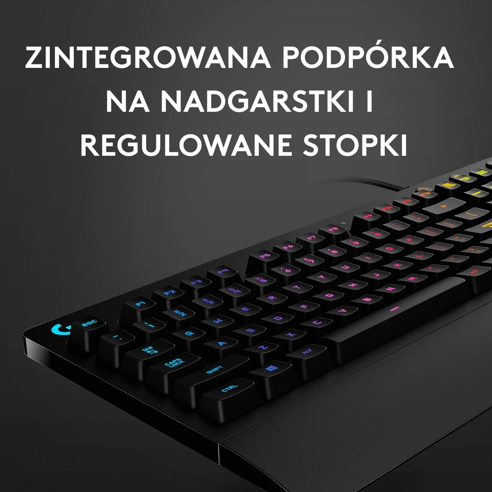 Logitech G213 PRODIGY Klaviatūra žaidimams - IN-HOUSE/EMS CENTRAL RETAIL USB