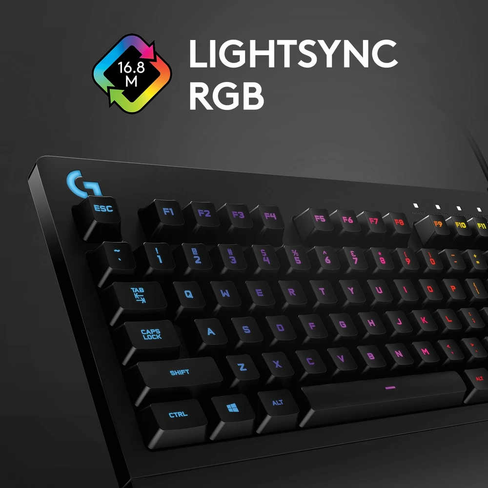 Logitech G213 PRODIGY Klaviatūra žaidimams - IN-HOUSE/EMS CENTRAL RETAIL USB
