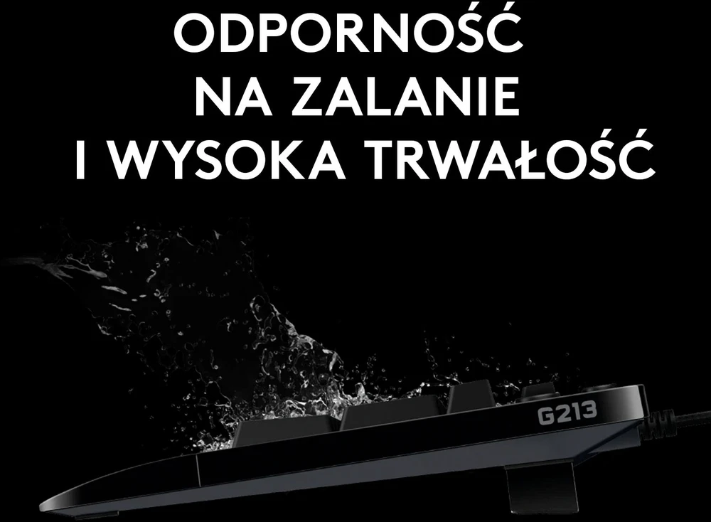 Logitech G213 PRODIGY Klaviatūra žaidimams - IN-HOUSE/EMS CENTRAL RETAIL USB
