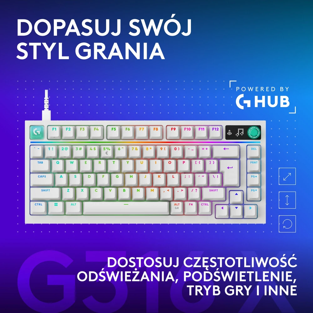 Klaviatūra Logitech G316 X 75 GL Tactile (920-014319)