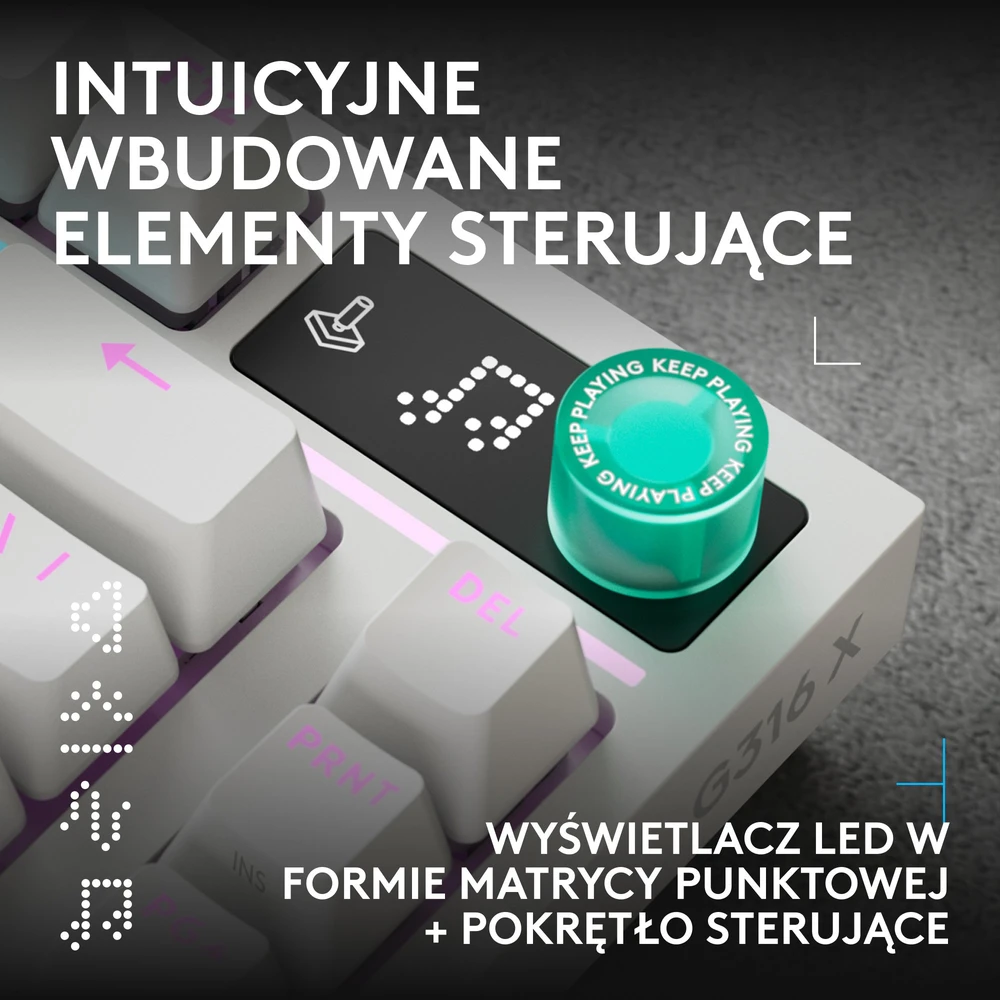 Klaviatūra Logitech G316 X 75 GL Tactile (920-014319)