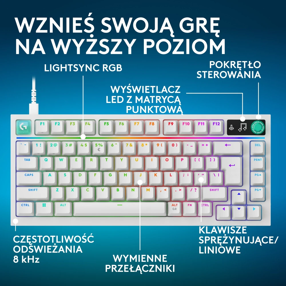 Klaviatūra Logitech G316 X 75 GL Tactile (920-014319)