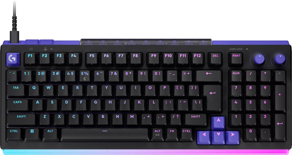 LOGITECH G512 X 98 Klaviatūra su laidu žaidimams - Juodas - US INT'L - USB - EMEA28i - 935 - TACTILE
