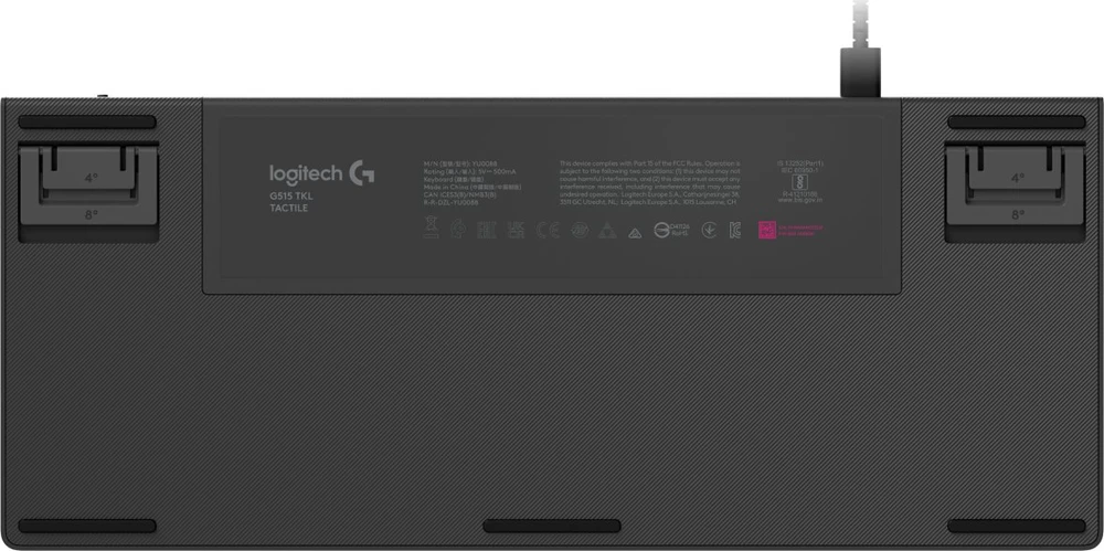 Klaviatūra Logitech KB CINDERELLA COR CDM/MIX MODELIS - CH EMEA28I-935 Juodas RETAIL USB