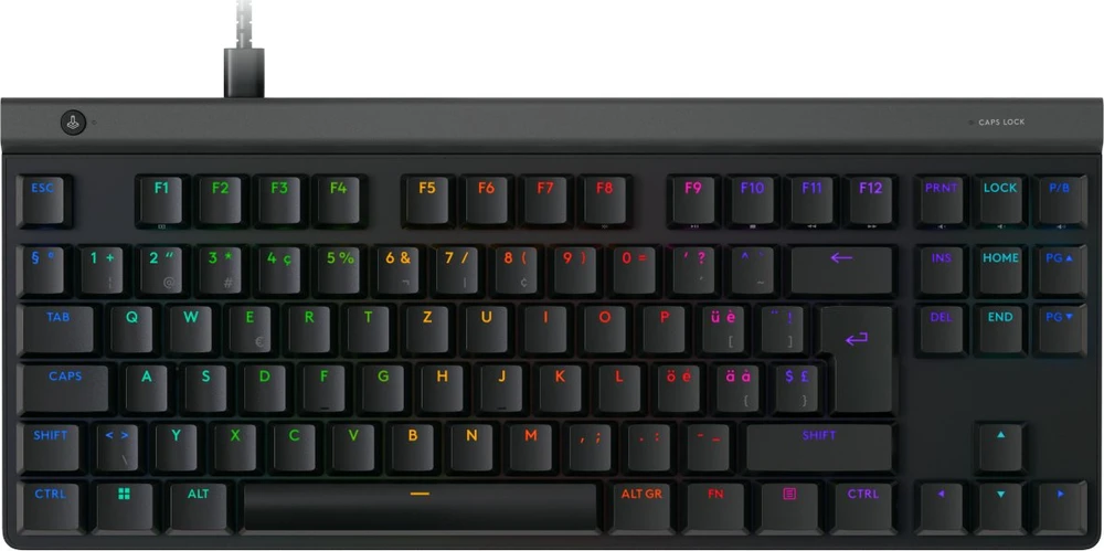 Klaviatūra Logitech KB CINDERELLA COR CDM/MIX MODELIS - CH EMEA28I-935 Juodas RETAIL USB