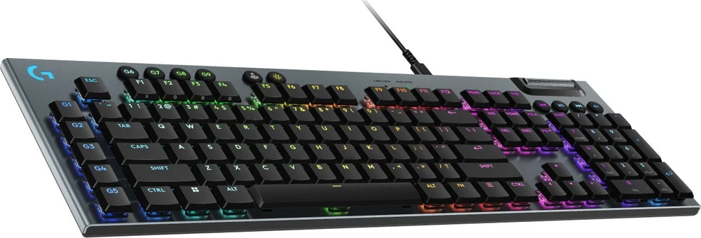 Logitech G915 X, Gaming-klaviatūra - juodas, DE-išdėstymas, GL Tactile, GL Tactile Switches