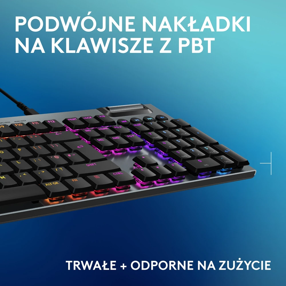 Logitech G G915 X klaviatūra Gaming USB QWERTY US International Juodas
